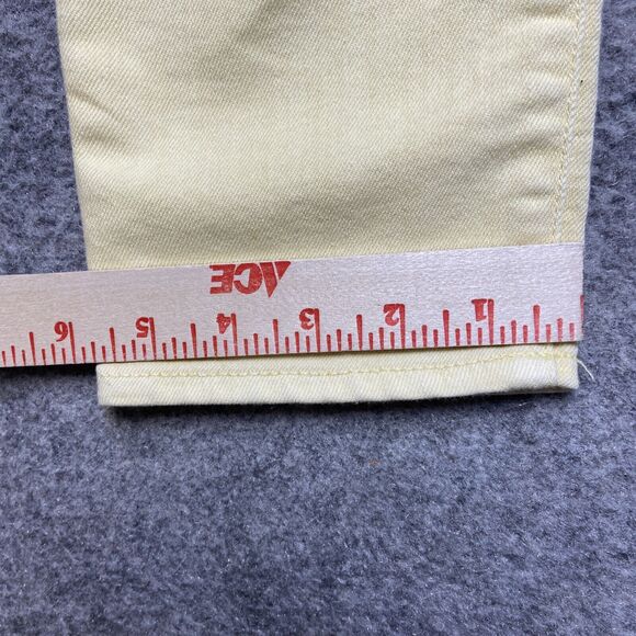 Gap 1969 Always Skinny Jeans Women's Size 30/10r Yellow Denim - Picture 6 of 12